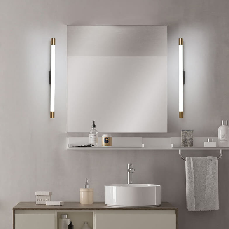 Contemporary Simple Vanity Thin Tube LED Wall Sconce Lamp