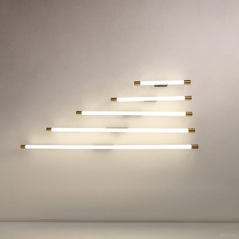 Contemporary Simple Vanity Thin Tube LED Wall Sconce Lamp