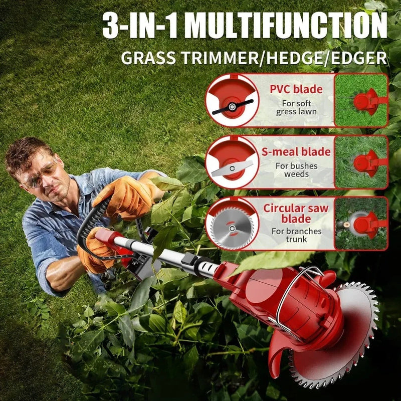 Cordless Weed Trimmer – Lightweight and Powerful Battery-Operated Edger