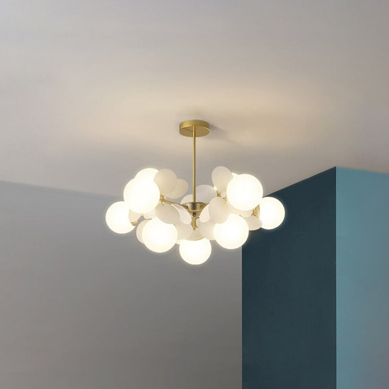Multicolored Flower Branch Chandelier Living Room