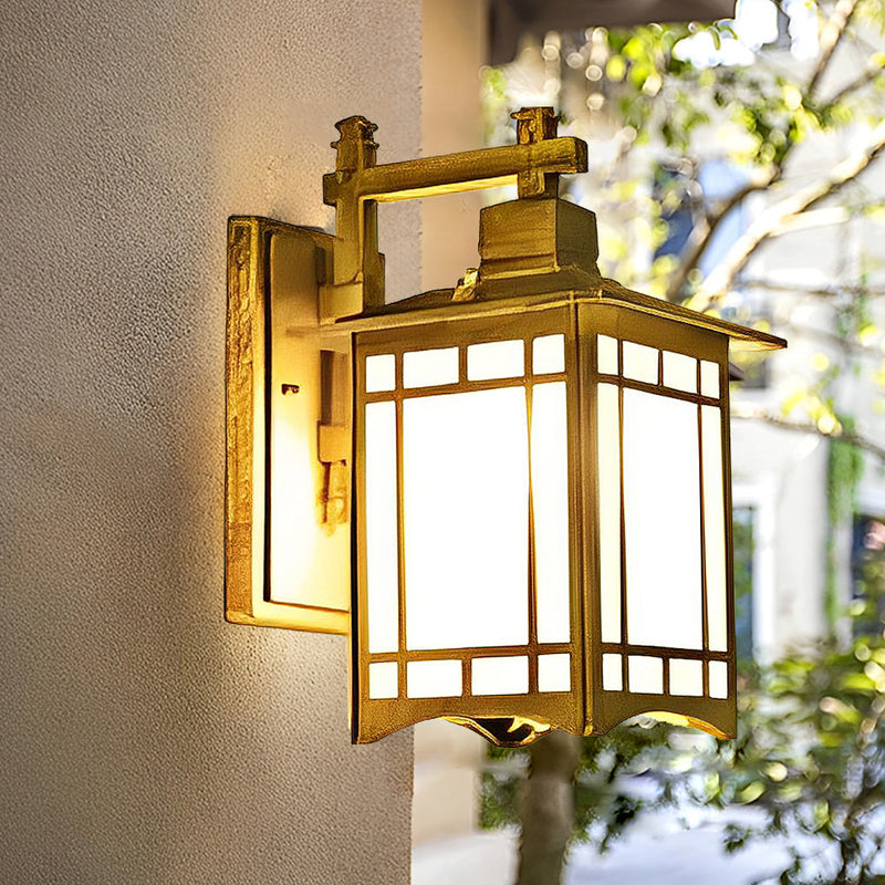 LED Retro Vintage Solar Wall Lamp