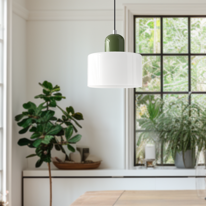 Small Glass Pendant Light