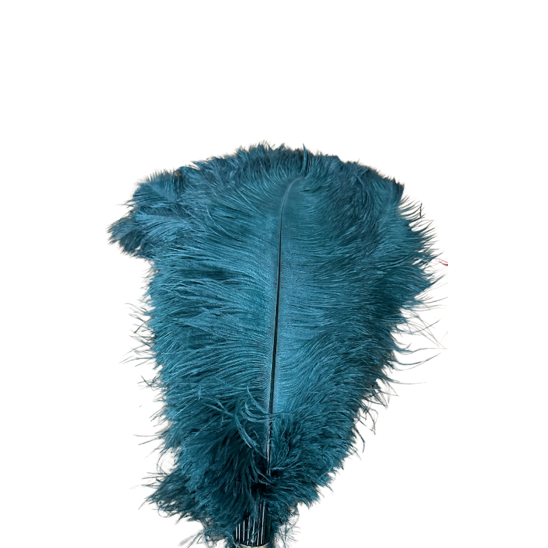 Scandinavian Luxury Unique Ostrich Feather Floor Lamp/Table Lamp