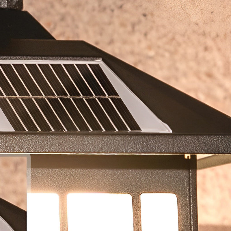 LED Retro Vintage Solar Wall Lamp