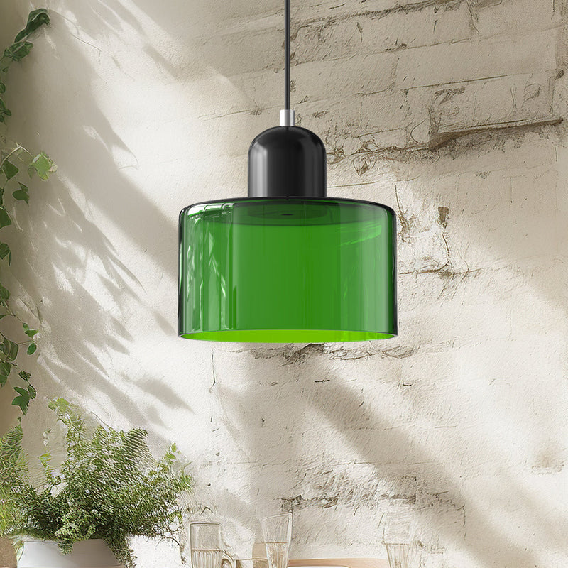 Small Glass Pendant Light