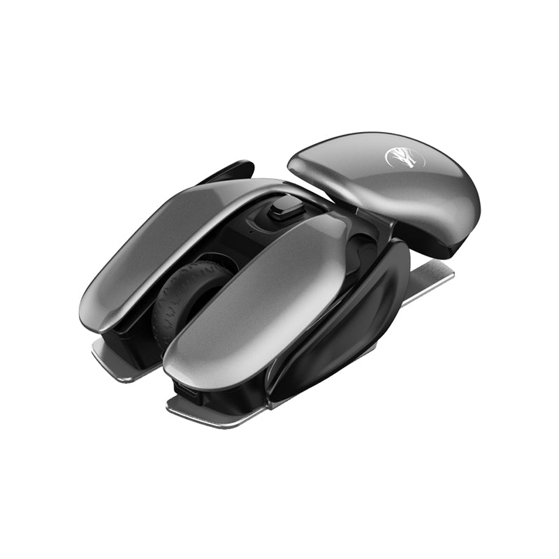 Wireless Silent Gaming Mouse Rechargeable Aluminum Alloy Design