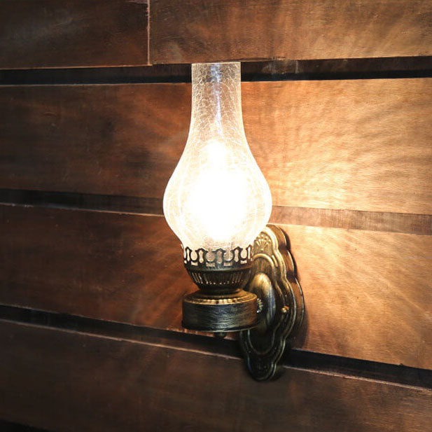Vintage Kerosene Wall Sconce Lamp