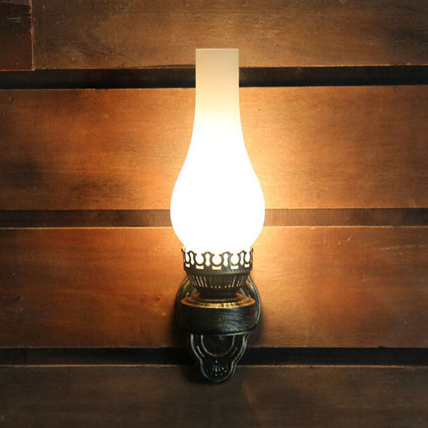 Vintage Kerosene Wall Sconce Lamp