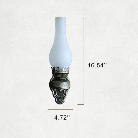 Vintage Kerosene Wall Sconce Lamp