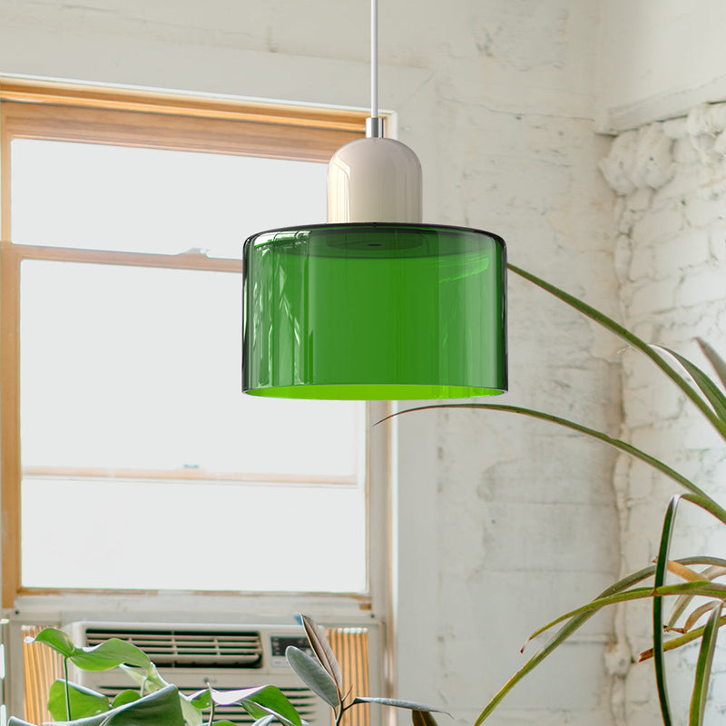 Small Glass Pendant Light