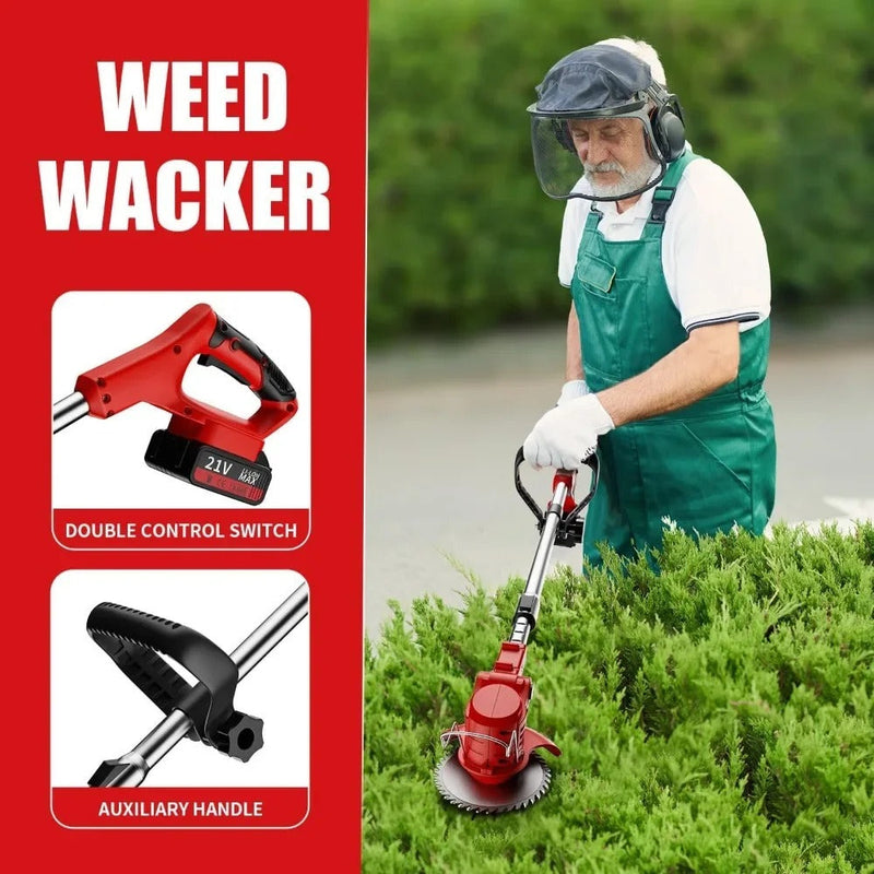 Cordless Weed Trimmer – Lightweight and Powerful Battery-Operated Edger