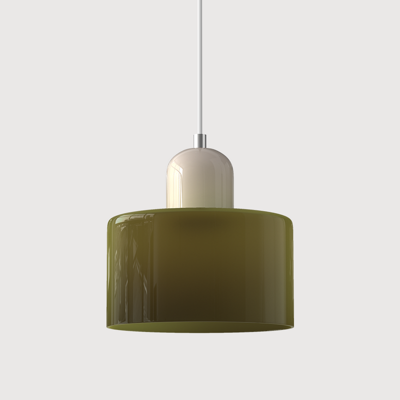 Small Glass Pendant Light