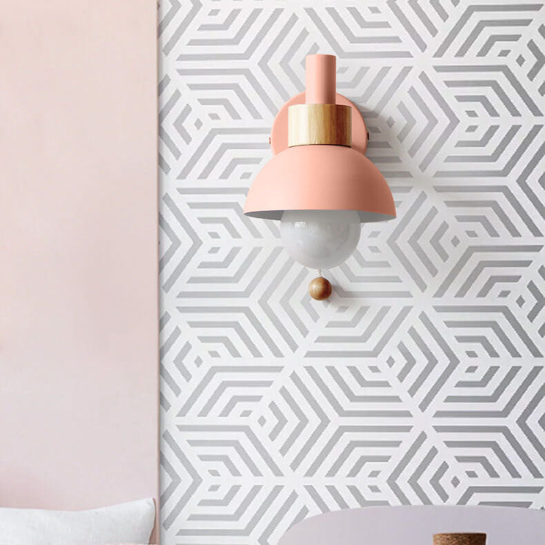 Nordic Macaron Globe - Light Wall Sconce Lamp