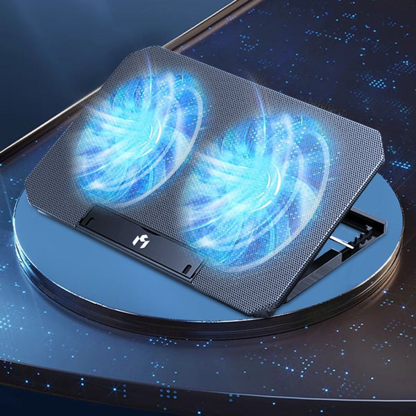 High-Performance Laptop Cooling Pad with Adjustable Fan Speeds