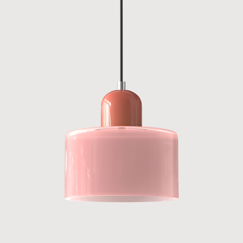 Small Glass Pendant Light