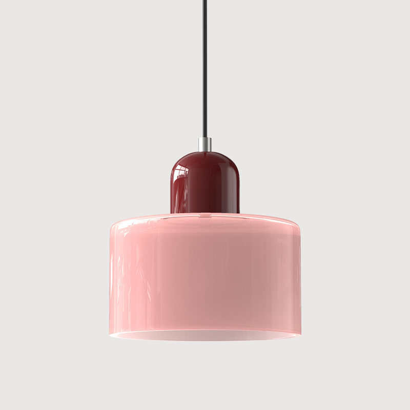 Small Glass Pendant Light