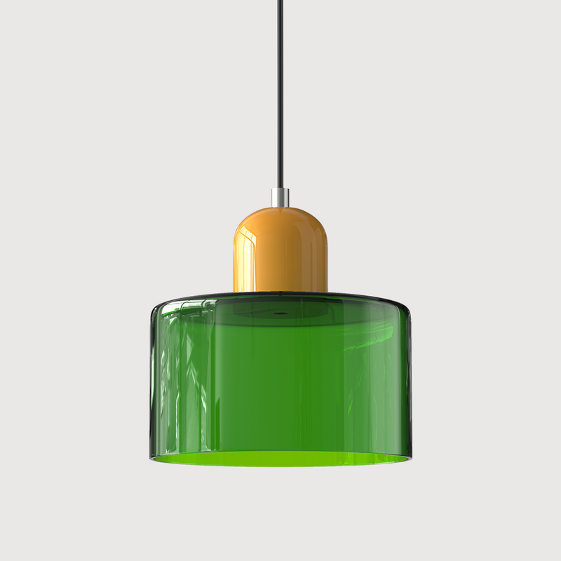 Small Glass Pendant Light