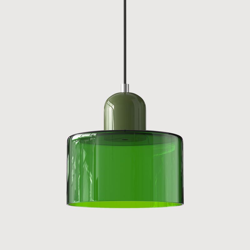 Small Glass Pendant Light