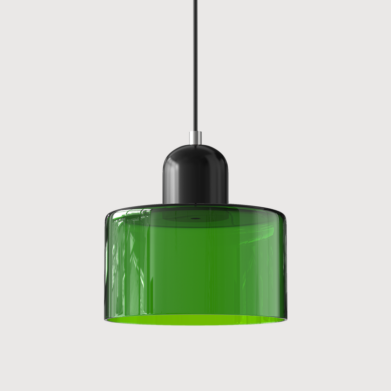 Small Glass Pendant Light