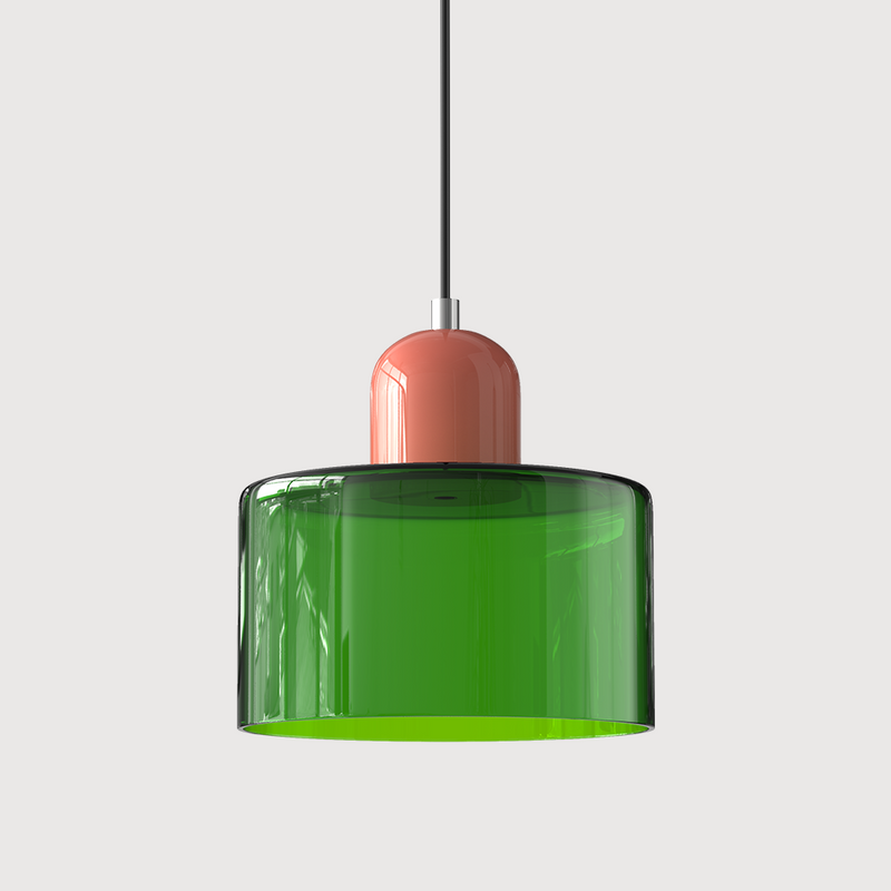Small Glass Pendant Light
