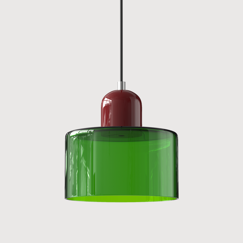 Small Glass Pendant Light