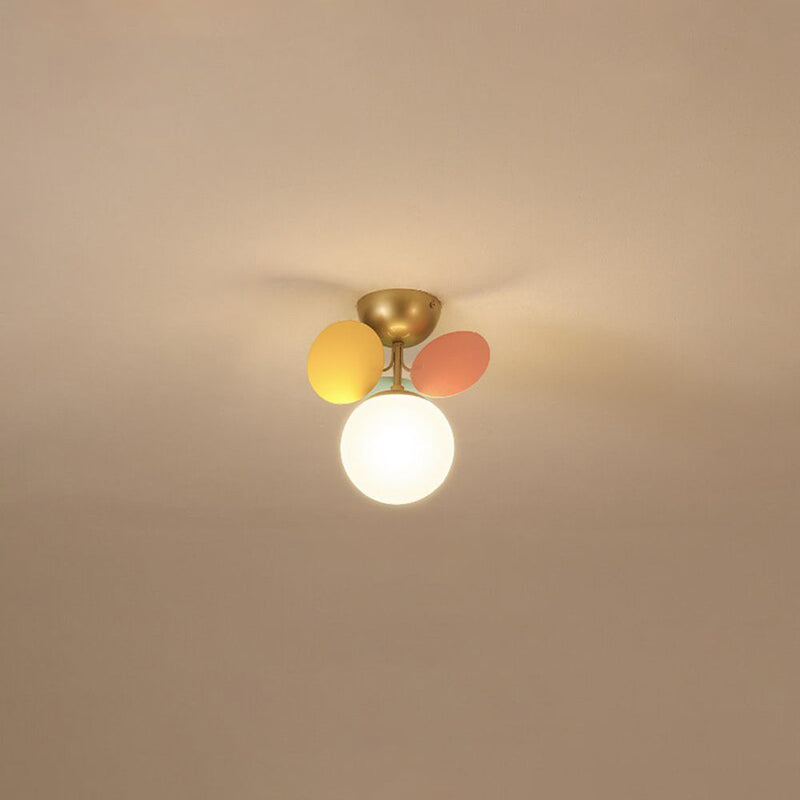 Multicolored Flower Branch Chandelier Living Room