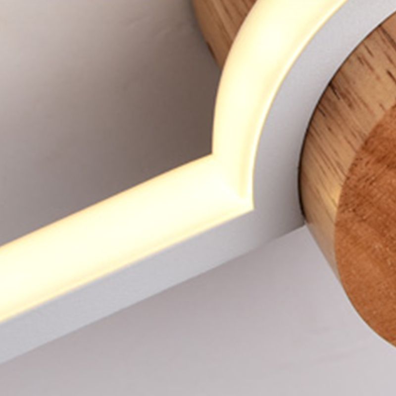 Nordic Linear Vanity Wall Lamp, Black/White/Gold, Bedroom