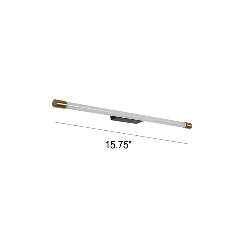 Contemporary Simple Vanity Thin Tube LED Wall Sconce Lamp