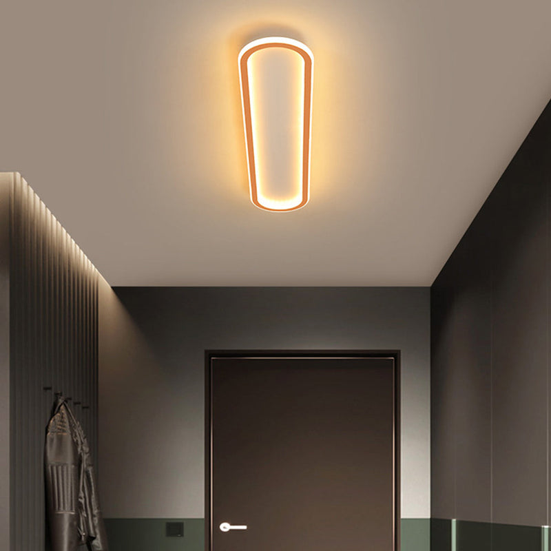Minimalist Rectangular Flush Mount Ceiling Light