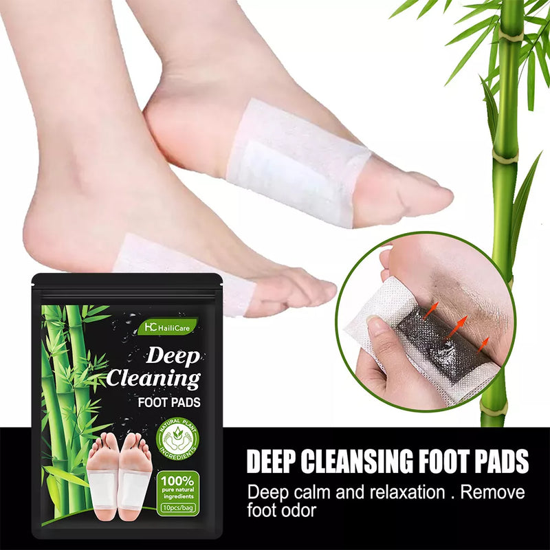 Detox Foot Pads 100 Pcs Natural Herbal Cleansing Patches