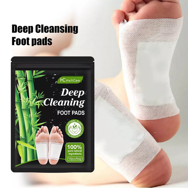 Detox Foot Pads 100 Pcs Natural Herbal Cleansing Patches
