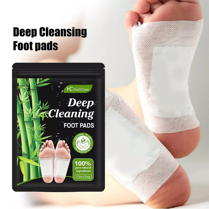 Detox Foot Pads 100 Pcs Natural Herbal Cleansing Patches