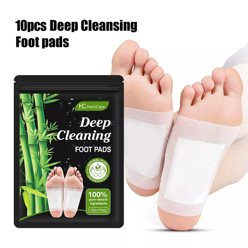 Detox Foot Pads 100 Pcs Natural Herbal Cleansing Patches