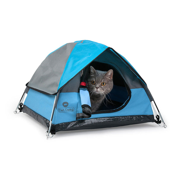 Cat Camp Teeny Tiny Tent for Indoor Cats