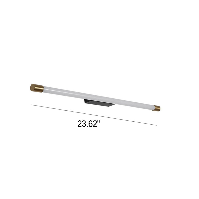Contemporary Simple Vanity Thin Tube LED Wall Sconce Lamp