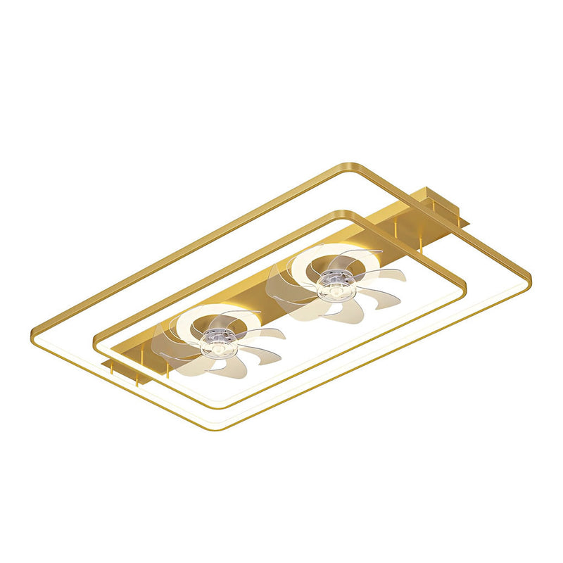 Rectangular Bladeless Ceiling Fan