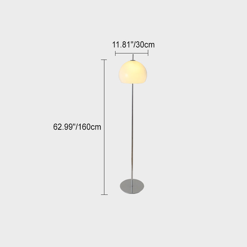 Moderne Retro Pilz Glas Licht Stehen Lampe Für Wohnzimmer