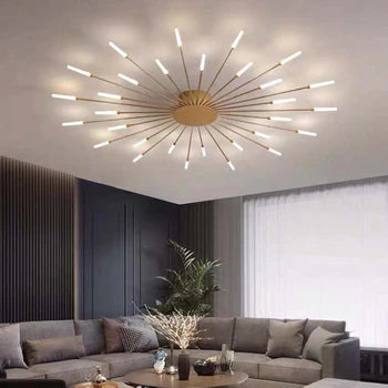 Flush Mount Ceiling Light Fireworks | Living Room/Bedroom