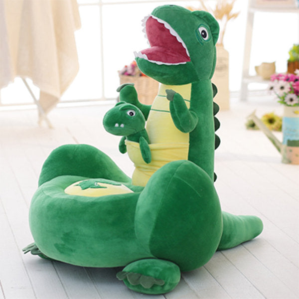 Riesiges Dinosaurier-Plüschkissen