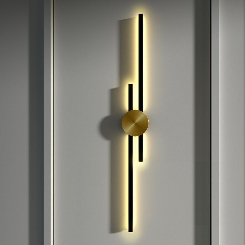 Linear Minimalist Light Sconce
