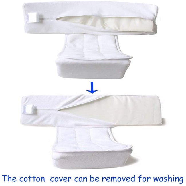 Baby Side Sleeping Pillow & Anti-Rollover Support Sleep Positioner
