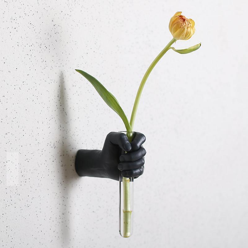 Hand Flower Wall Vase