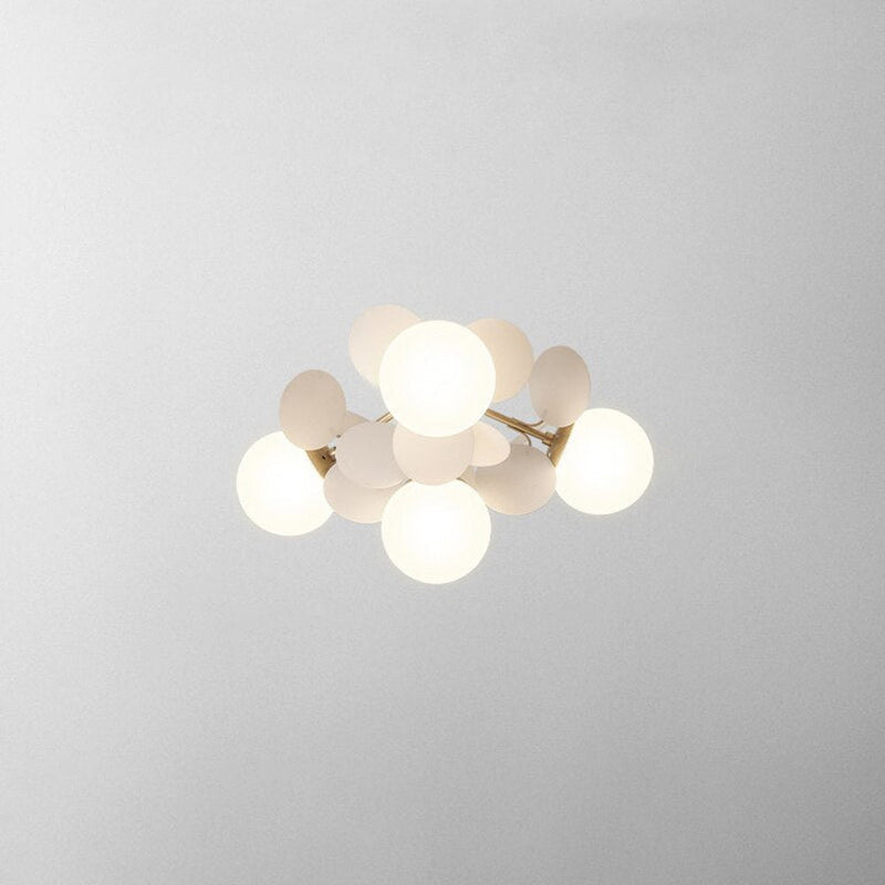 Multicolored Flower Branch Chandelier Living Room
