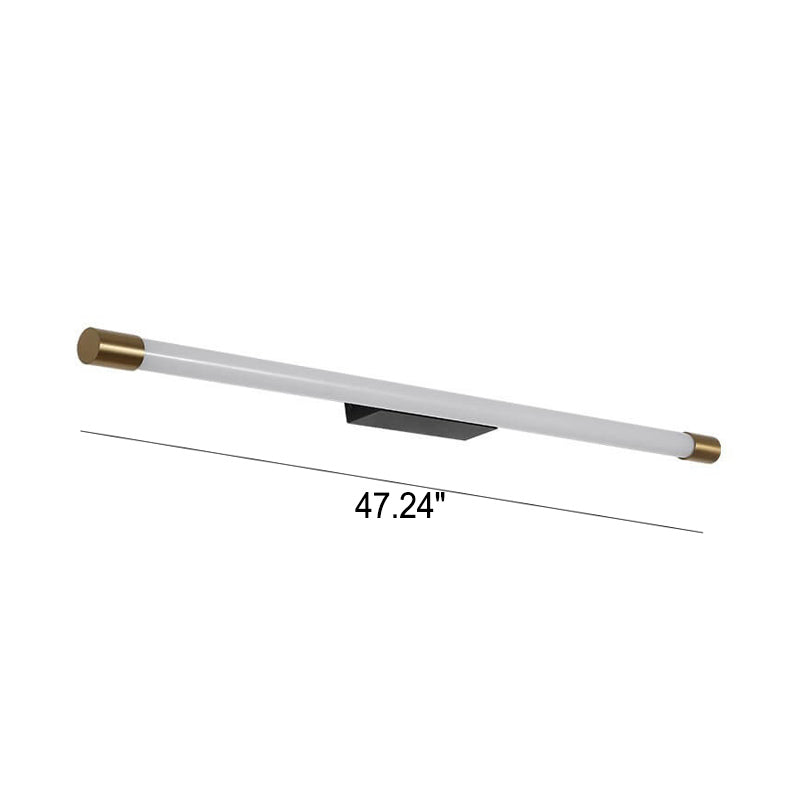 Contemporary Simple Vanity Thin Tube LED Wall Sconce Lamp