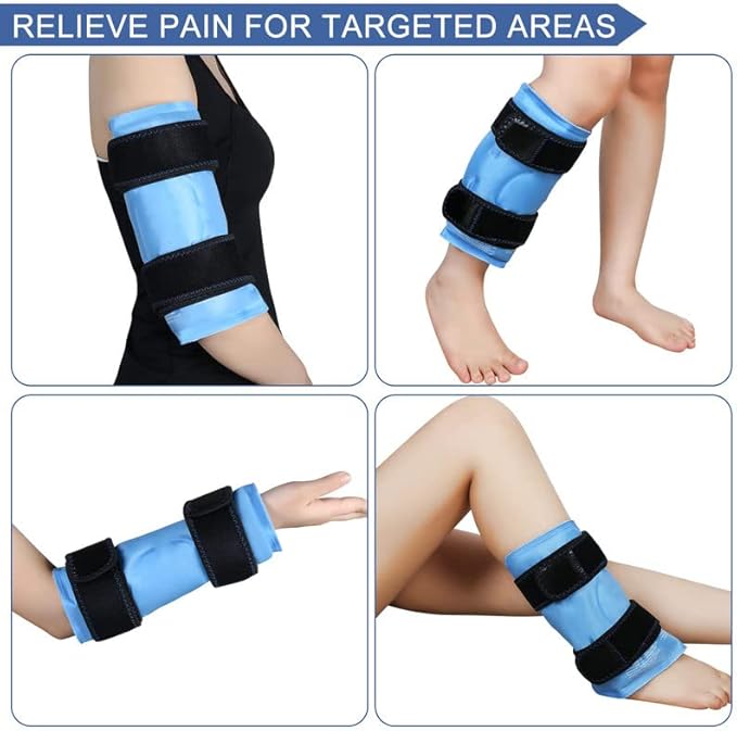 Knee Ice Pack Reusable Gel Cold Therapy Wrap