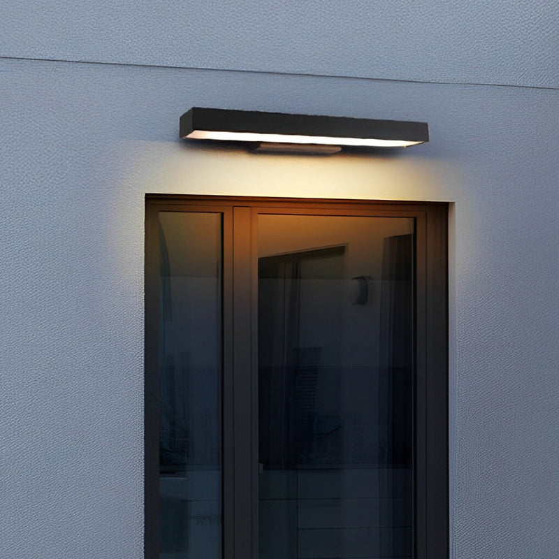 Rectangular Motion Sensor Wall Lamp