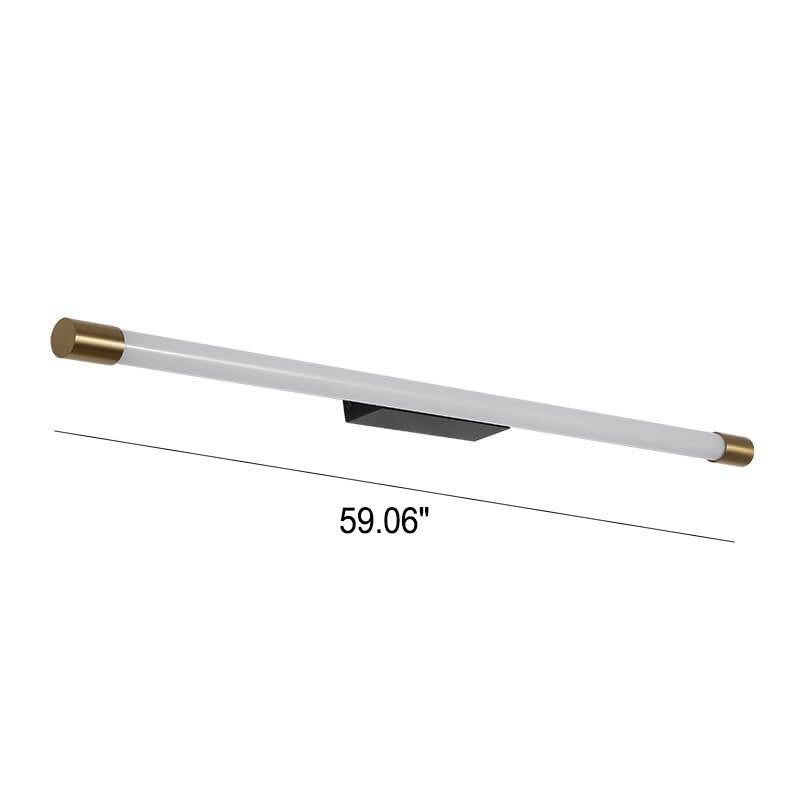 Contemporary Simple Vanity Thin Tube LED Wall Sconce Lamp