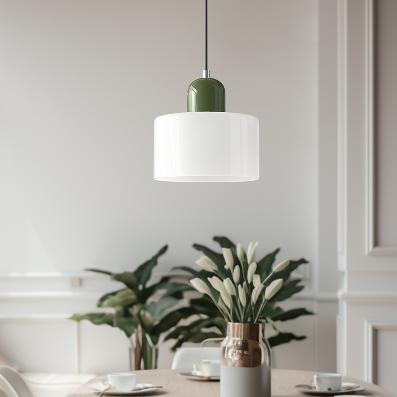 Small Glass Pendant Light