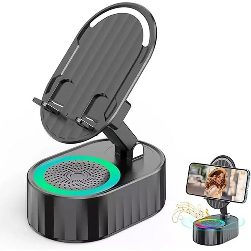 5-in-1 Wireless Induction Bluetooth Speaker & Phone Holder