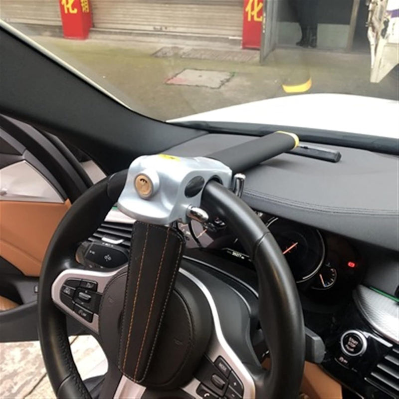 Heavy-Duty Car Steering Wheel Anti-Theft Lock